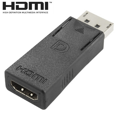Adaptateur vidéo femelle DisplayPort Male to HDMI (noir) SA0260-33
