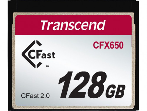 Transcend CFX650 128 Go Carte mémoire CFast 2.0 CMETSD0001-31