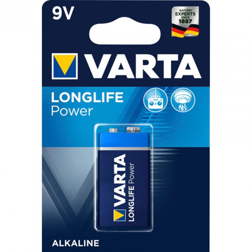 10x1 Varta Longlife Power Bloc 9V 6LR61 494508-32