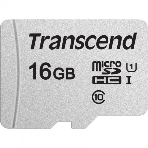 Transcend microSDHC 300S 16GB Class 10 UHS-I U1 380410-32