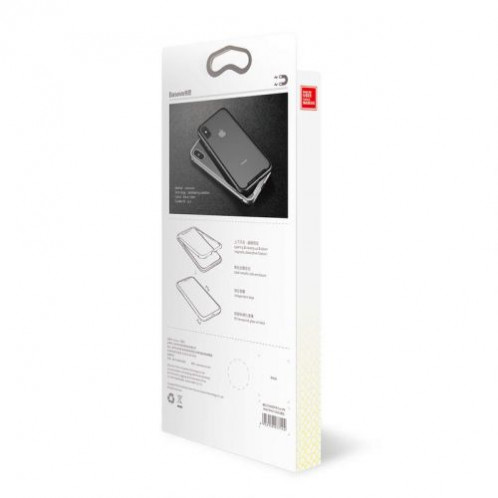 Baseus iPhone X case Magnetite hardware Silver (WIAPIPHX-CS0S) DA028820-39
