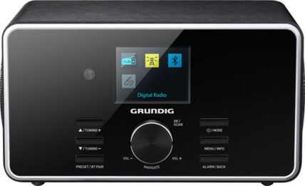 Grundig DTR 4500 2.0 BT DAB+ noir 581709-32