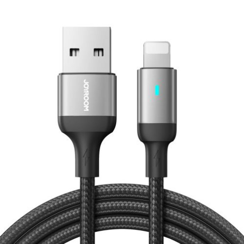 Joyroom USB Lightning Cable, 2.4A, 1.2m, Black (S-UL012A10) DO155939-32
