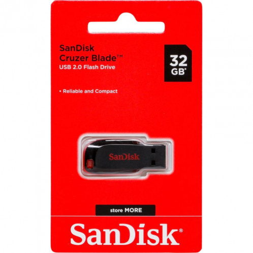 SanDisk Cruzer Blade 32GB SDCZ50-032G-B35 723095-34