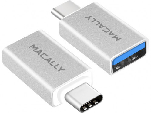 Macally UCUAF2 Pack de 2 adaptateurs USB-C vers USB-A ADPMAY0010-34