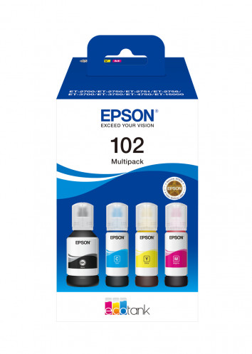 Epson EcoTank Multipack 4 coul. T 102 T 03R6 580540-32