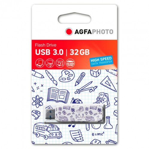 AgfaPhoto USB 3.2 Gen 1 32GB Motif école 801964-31