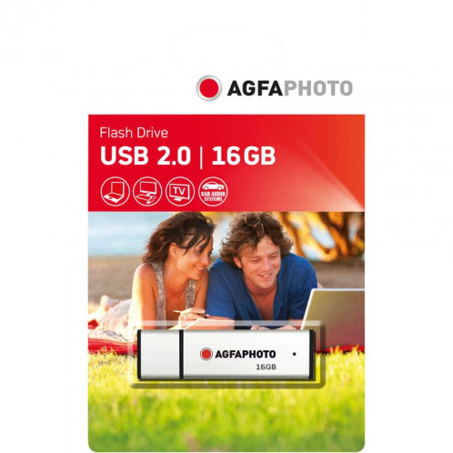 AgfaPhoto USB 2.0 argent 16GB 372169-31