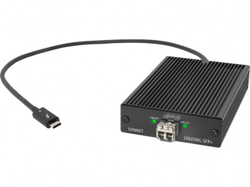 Sonnet Solo 10G Adaptateur Thunderbolt 3 vers 10 Gigabit Ethernet SFP+ ADPSON0030-32