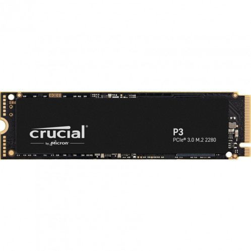 Crucial P3 500GB NVMe PCIe M.2 SSD 744508-36