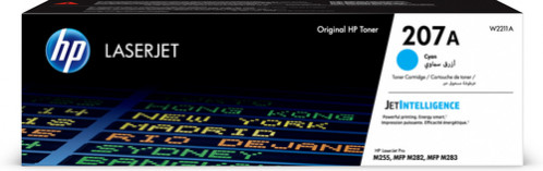 HP W 2211 A cyan N° 207 A 523973-35