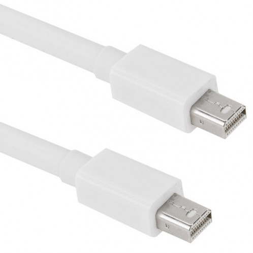 Mini DP DisplayPort Thunderbolt Cable pour Apple iMac MacBook Pro, Longueur: 2m (Blanc) SM217W-33