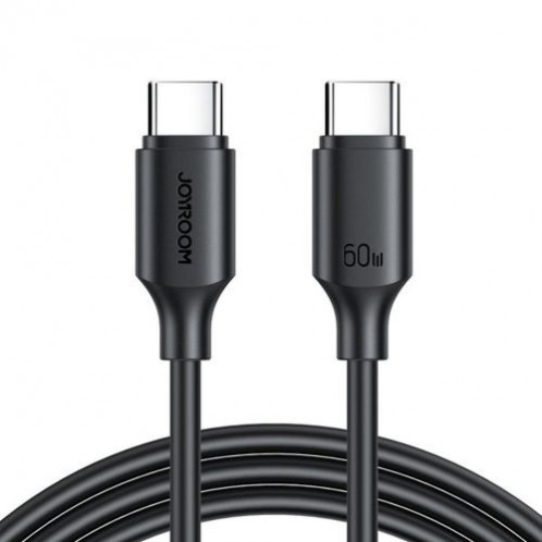 Joyroom Type-C Type-C Cable 60W, 480Mb/s, 1m, Black (S-CC60A9) DO083400-32