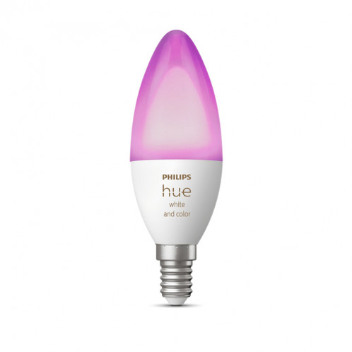 Philips Hue Bougie LED E14 BT 5,3W 470lm Ambiance blanc&color 719644-33