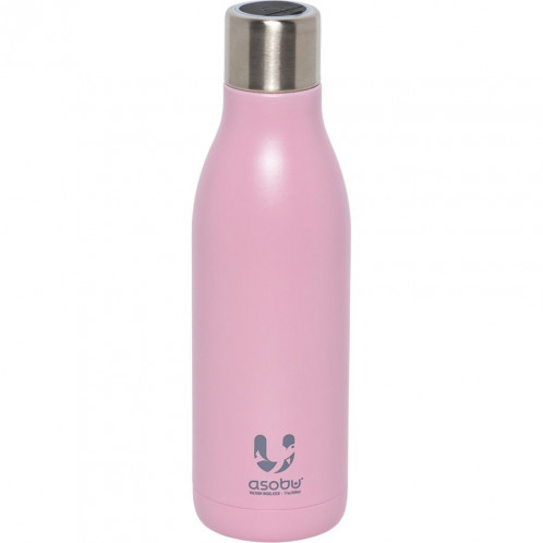 Asobu UV-Light Bottle Pink, 0.5 L 766607-33