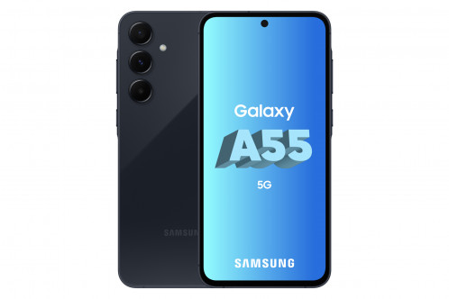 Samsung A556 Galaxy A55 5G (Double Sim 6.6", 128 Go, 8 Go RAM) Bleu Nuit A556-8/128_NAV-311
