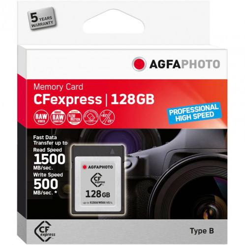 AgfaPhoto CFexpress 128GB Professional High Speed 591565-31