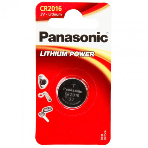 1 Panasonic CR 2016 Lithium Power 504873-31