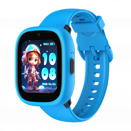 Lagenio K3 (Montre Connectée pour enfant 1.7'' Support Sim 4G) Bleu LK3_BL-31