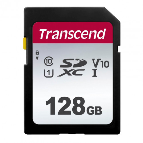 Transcend SDXC 300S 128GB Class 10 UHS-I U1 V10 380459-32