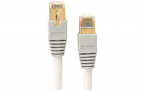 Câble ethernet RJ45 (5 m) catégorie 6 blindé beige CABGEN0140-31