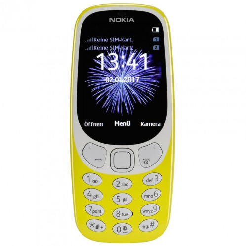 Nokia 3310 double SIM jaune 302507-34