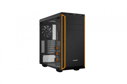 be quiet! PURE BASE 600 orange avec fenêtre, boîtier 292819-39