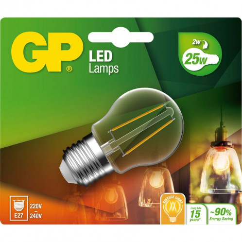 GP Lighting Filament Mini Globe E27 2W (25W) 250 lm GP 078111 255327-32