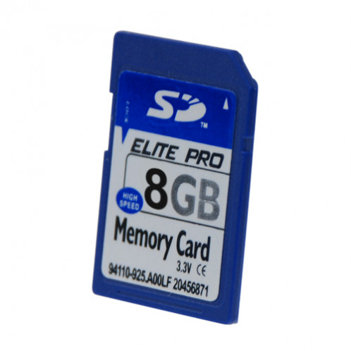 Carte mémoire SD 8GB Elite Pro CMSD8GBEP01-31