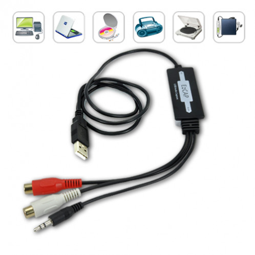 Clé USB capture audio PC CUSBCAPCMAC01-38