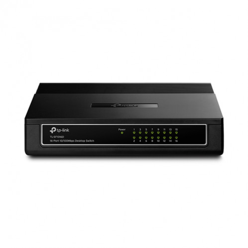TP-LINK TL-SF 1016 D 16-port 10/100 Desktop Switch 230727-34