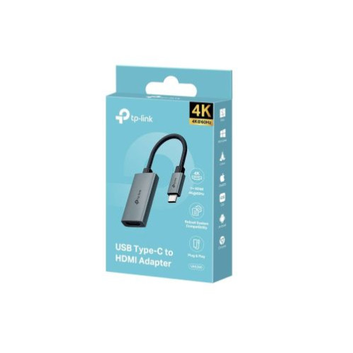 TP-Link Adapter UA520C Type-C to HDMI up to 4K 60Hz, Black EU DP1100564-31