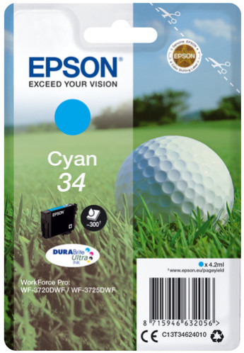 Epson cyan DURABrite Ultra Ink 34 T 3462 285714-33