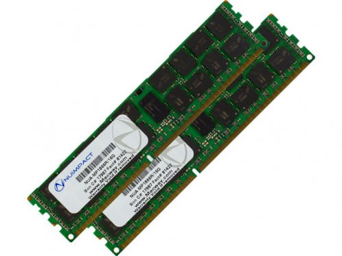 Mémoire RAM Nuimpact 32 Go (2x16) DDR3 ECC RDIMM 1866 MHz PC3-14900 Mac Pro 2013 MEMNMP0044D-32