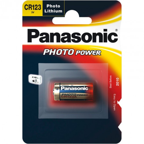 100x1 Panasonic Photo CR-123 A Lithium VPE Master box 335776-31