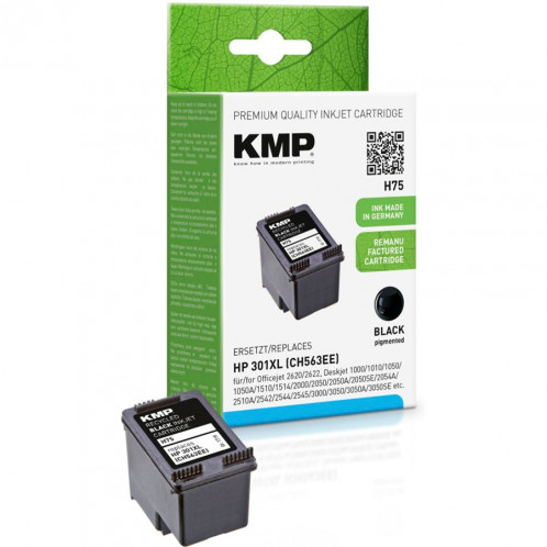 KMP H75 noir compatible avec HP CH 563 EE 661738-33