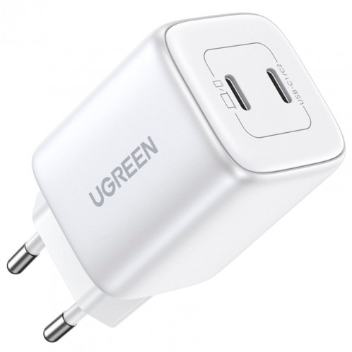 UGREEN Nexode 45W Dual USB-C PD Charger (25W+20W) white 784422-36