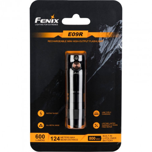 Fenix 600 lm lampe de poche porte-clés 767727-32