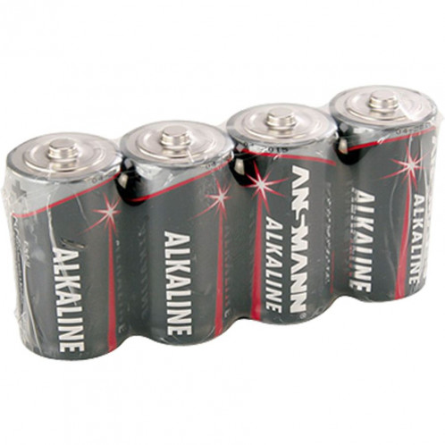 1x4 Ansmann Alcaline Baby C LR 14 red-line 5015571 429660-31