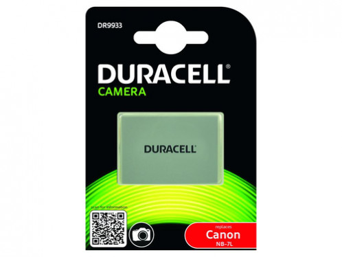 Duracell Li-Ion batterie 1000mAh pour Canon NB-7L 492221-35