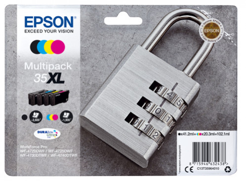 Epson DURABrite Ultra Multipack (4 couleurs) 35 XL T 3596 286001-36