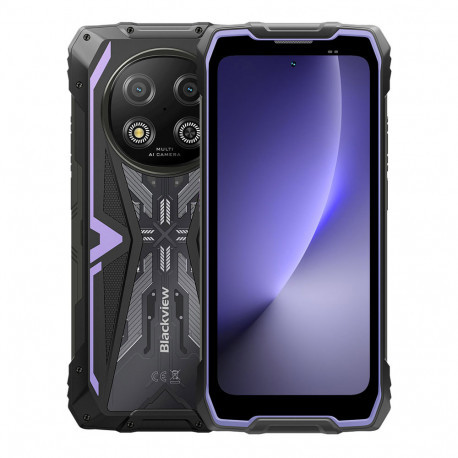 Blackview Rock 2 (NFC 6.67'' 256 Go, 12 Go RAM 15000mAh) Violet BR2-12/256_PPL-31