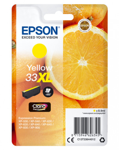 Epson jaune Claria Premium 33 XL T 3364 268179-35