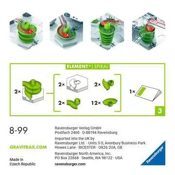 Ravensburger GraviTrax Kit d'extension spirales 846862-32