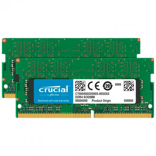 Crucial DDR4-2666 Kit Mac 16GB 2x8GB SODIMM CL19 (8Gbit) 473048-31