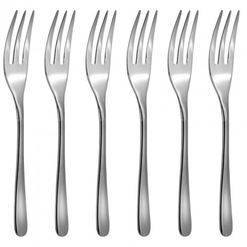Sambonet Taste Lot de 6 fourchettes à gâteau, inox 543034-33