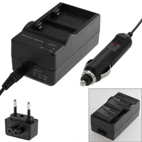 Chargeur de batterie pour appareil photo numérique double pour SJ4000, SJ5000, SJ6000, M10 SC25131-38