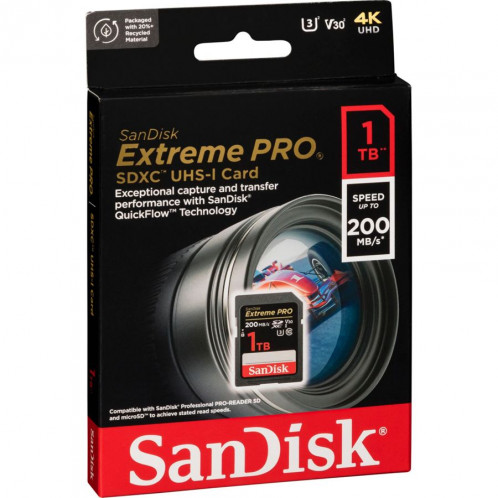 SanDisk Extreme Pro SDXC 1TB UHS-I C10 U3 V30 732790-31