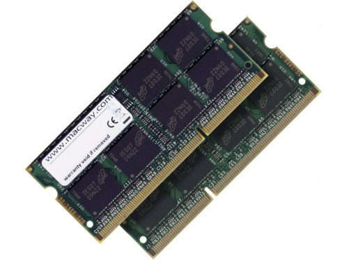 Mémoire RAM 16 Go (2 x 8 Go) DDR3 SODIMM 1600 MHz PC3-12800 MEMMWY0054D-32