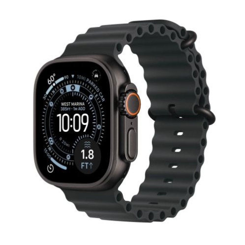 Apple Watch Ultra 3 (2025) GPS + Cellular 5G 49mm Black Titanium Case with Black Ocean Band EU MF0J4 DP66400509-31